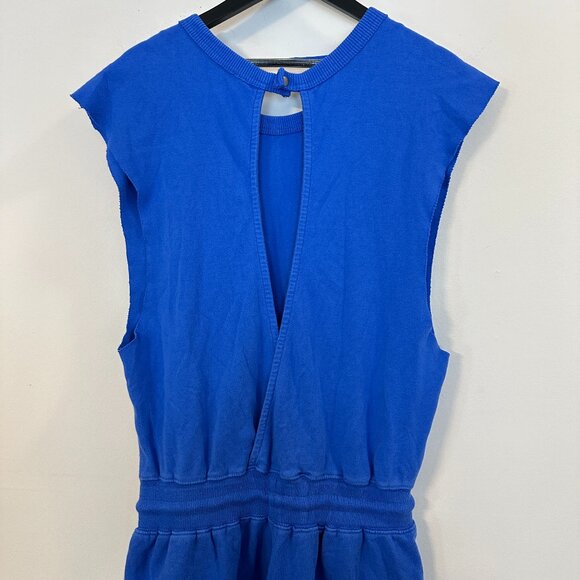 FREE PEOPLE Movement Throw And Go Onesie in Electric Cobalt Size Small NWT - Picture 11 of 12